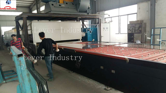China El vidrio del OEM endureció la maquinaria del endurecimiento del horno/del vidrio proveedor