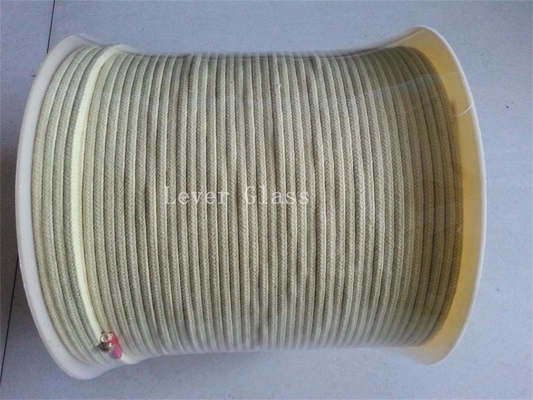 China Kevlar Ropes para Tamglass que modera la cuerda de la fibra de Aramid del horno en el horno de los northglass proveedor