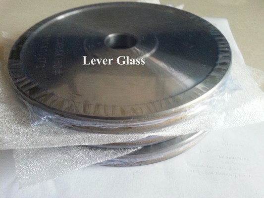 China Lápiz/plano con las ruedas de diamante de Arris para la máquina de cristal de cristal del ribete de la máquina de pulir/la máquina pulidora de cristal proveedor