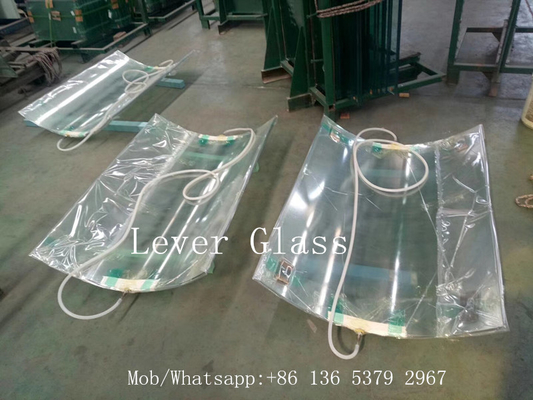 China Película del bolso que limpia con la aspiradora del vidrio laminado con la prueba da alta temperatura proveedor