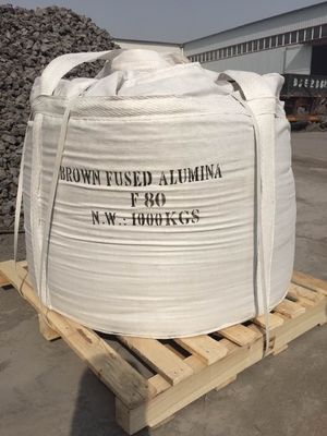China La arena caliente 80 Brown del óxido de aluminio de la venta fundió el alúmina para pulir con chorro de arena proveedor