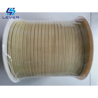 China Cuerdas de Aramid del hilado de Kevlar usadas en el amortiguamiento de temple de cristal del horno proveedor